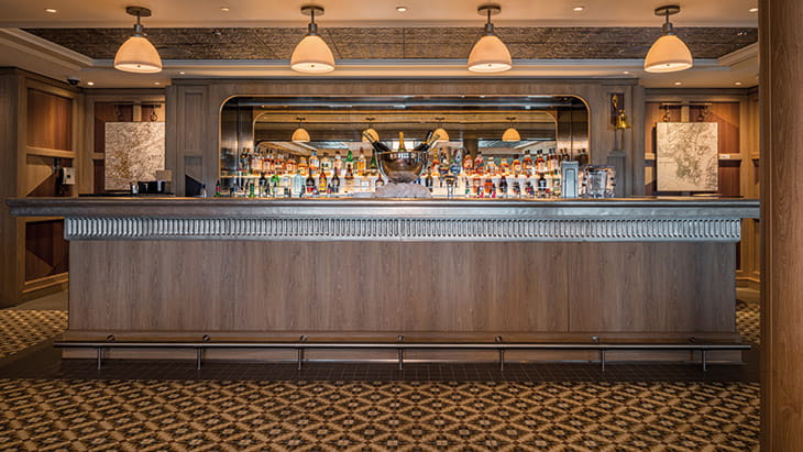 The South Cape Bar aboard Spirit of Discovery